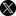 X social media logo